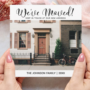 Vi har flyttat Byte av meddelande om Flytta i Adre