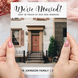 Vi har flyttat Byte av meddelande om Flytta i Adre