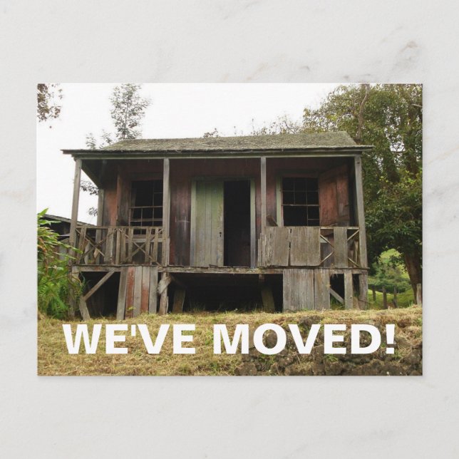 Vi har flyttat byte av vykort för Adress (Framsida)