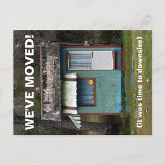 Vi har flyttat byte av vykort för Adress