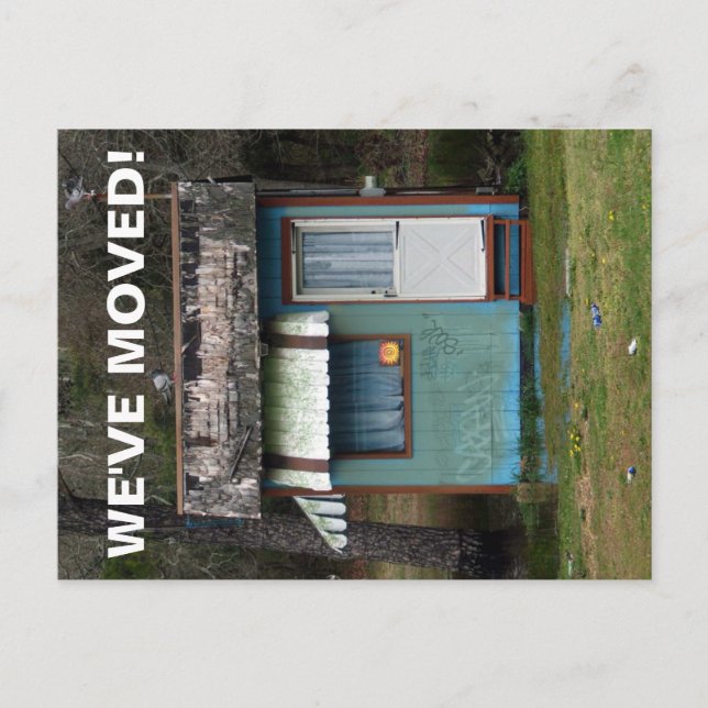 Vi har flyttat byte av vykort för Adress (Framsida)