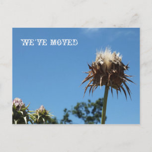 VI HAR FLYTTAT/EJ TILLFÄLLE POSTCARD MEDDELANDE VYKORT