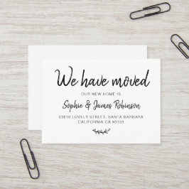 Vi har Flyttat ett nytt kort för Flytta hemma