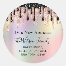 Vi har Flyttat förändringar i OSAN i Nya adress Ro Runt Klistermärke