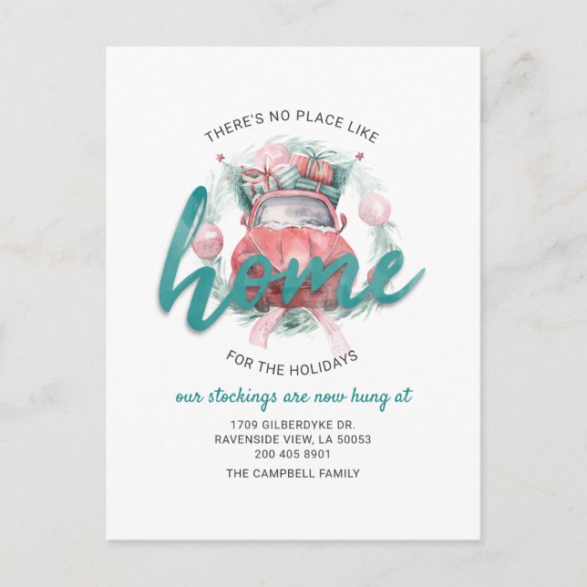 Vi har flyttat Helgdagar Adress Flytta Meddelande  (Framsida)