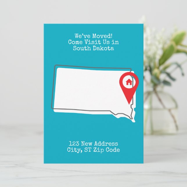 Vi har flyttat! Kom besök oss i South Dakota Meddelande (Stående Fram)