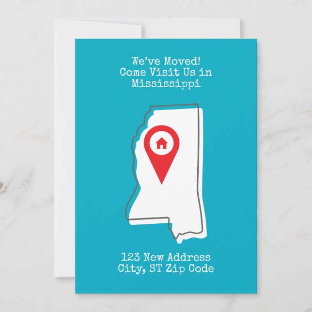Vi har flyttat! Kom och besök oss i Mississippi Meddelande (Framsida)