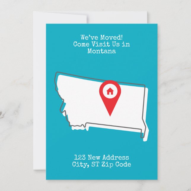 Vi har flyttat! Kom och besök oss i Montana Meddelande (Framsida)