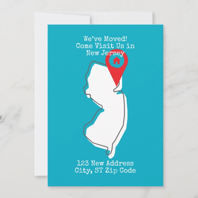 Vi har flyttat! Kom och besök oss i New Jersey Meddelande (Framsida)
