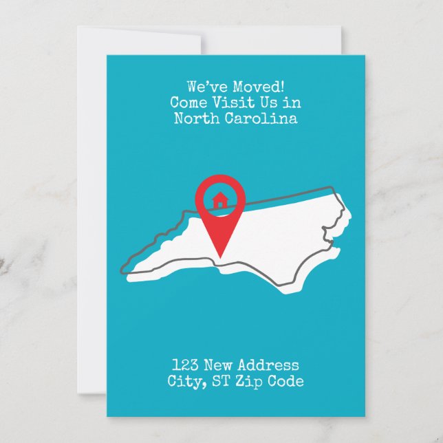 Vi har flyttat! Kom och besök oss i North Carolina Meddelande (Framsida)