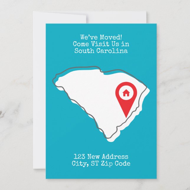 Vi har flyttat! Kom och besök oss i South Carolina Meddelande (Framsida)