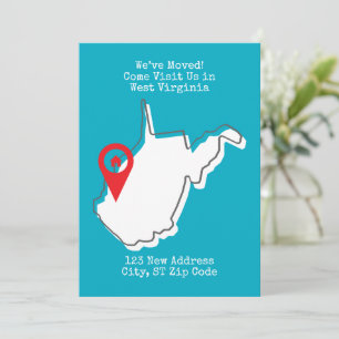 Vi har flyttat! Kom och besök oss i West Virginia Meddelande