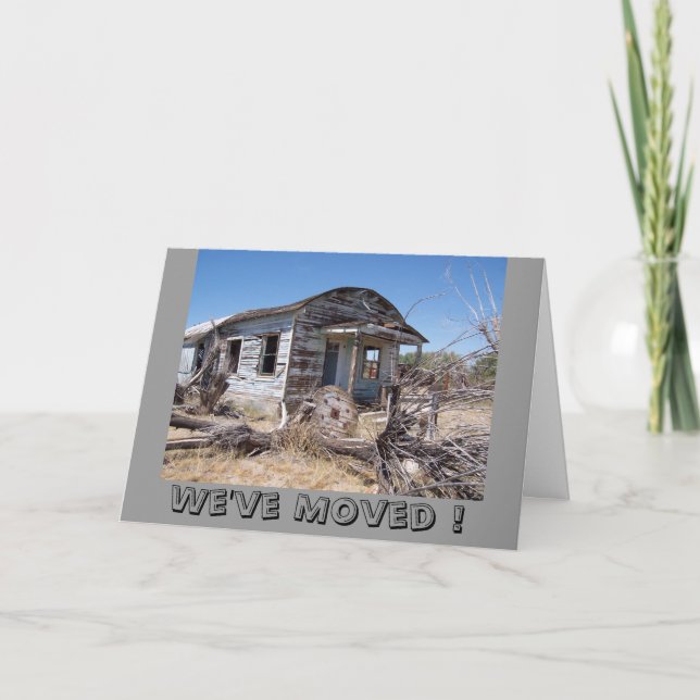 Vi har flyttat ! kort - Anpassat (Framsida)