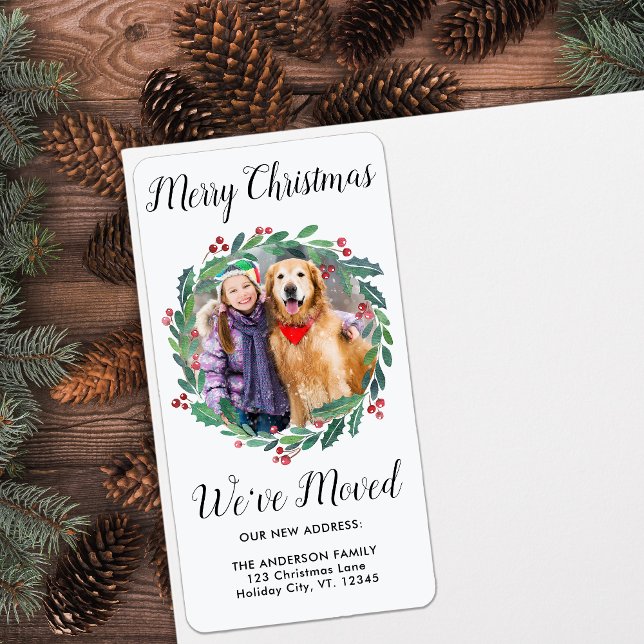 Vi har flyttat New Home Greenery Wandey Photo Flyt Fraktsedel (Skapare uppladdad)