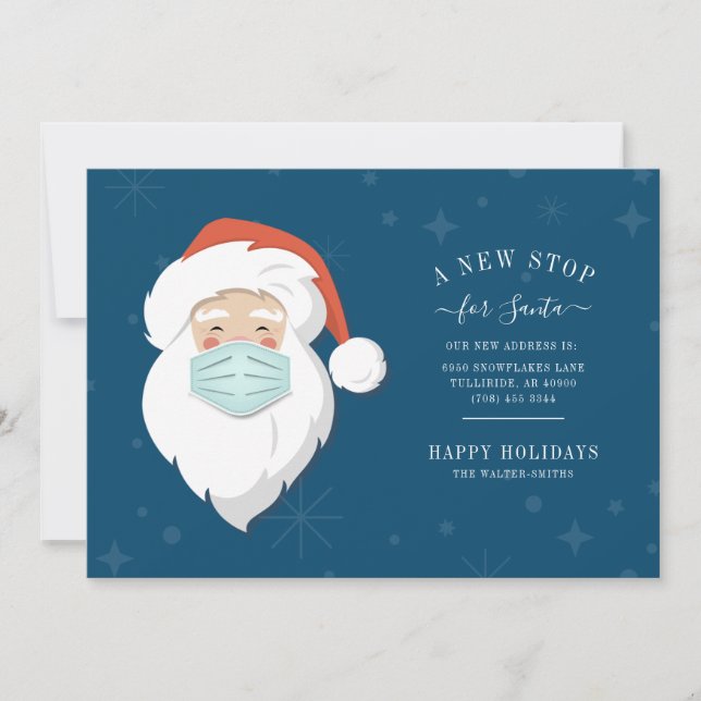 Vi har flyttat New Stop for Santa jul Flytta (Framsida)