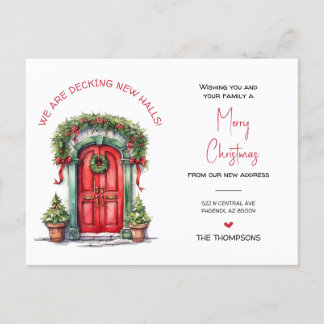 Vi har flyttat Nytt Flytta i hemmet Helg Vykort