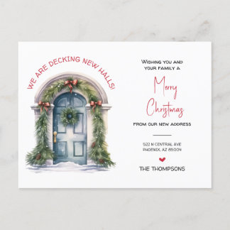 Vi har flyttat Nytt Flytta i hemmet Helg Vykort