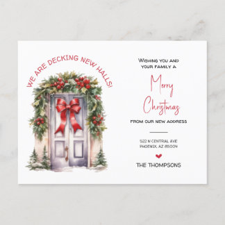 Vi har flyttat Nytt Flytta i hemmet Helg Vykort