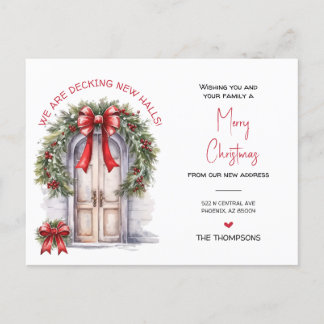 Vi har flyttat Nytt Flytta i hemmet Helg Vykort