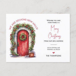 Vi har flyttat Nytt Flytta i hemmet Helg Vykort