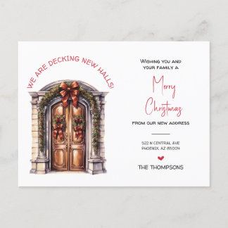 Vi har flyttat Nytt Flytta i hemmet Helg Vykort