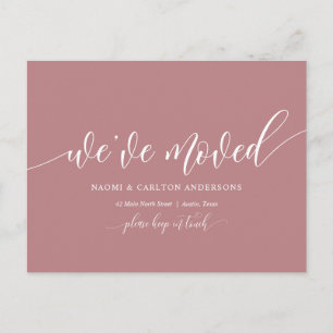 Vi Har Flyttat, Nytt Hemadress Tillkännagivande