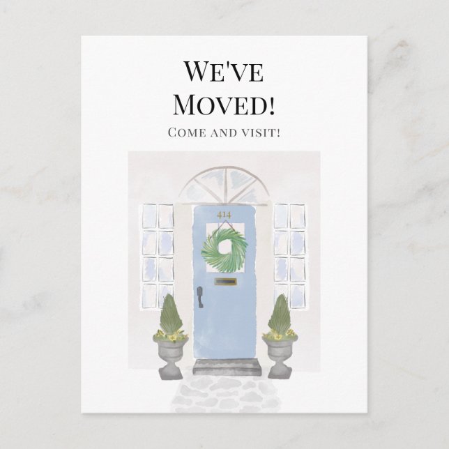 Vi har flyttat Nytt vykort för färgen Hemmakorfärg (Framsida)