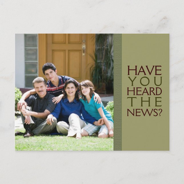 Vi har flyttat! Nytt vykort för hemfoto (Framsida)