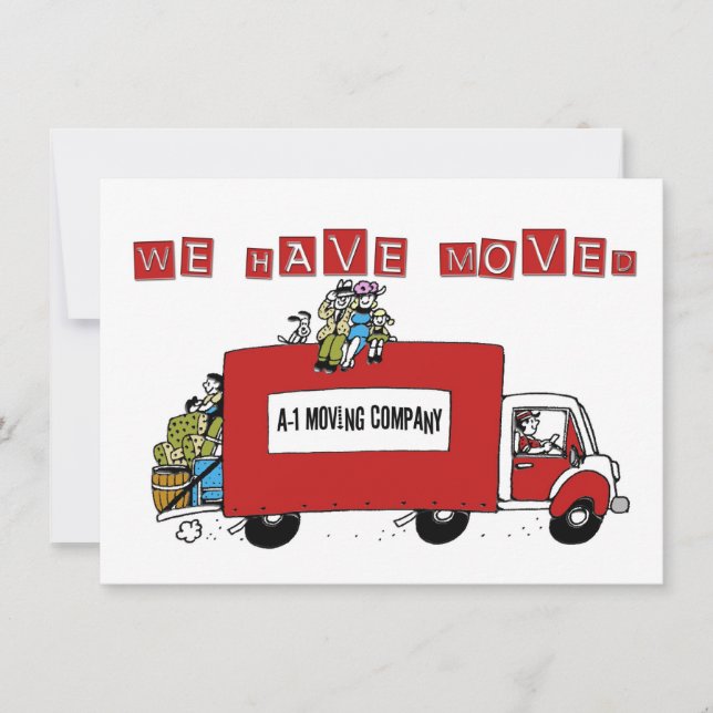 Vi har flyttat platta kort för byte av adress (Framsida)