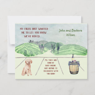 VI HAR FLYTTAT ROLIGTENS FAMILJEMEDDELANDEN FÖR HU MEDDELANDE