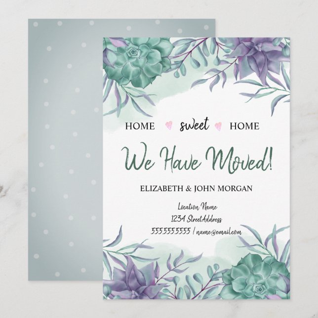 Vi har Flyttat, självdöda öknen (Fram/baksida)