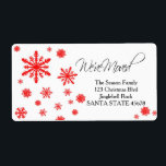 Vi har flyttat snowflake Helgdag Address Label Fraktsedel<br><div class="desc">Lägg till en speciell detalj i helgdag! Det finns många olika kort tillgängliga,  så plocka den utformning och formulering du vill ha. Bläddra i butiken eller sök efter "portosabbianatalelabel".</div>
