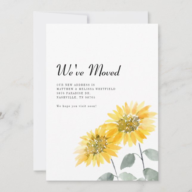 Vi har flyttat SolrosFlytta Meddelande (Framsida)