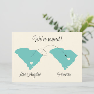 Vi har flyttat! Stat till stat  Meddelande två SC