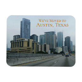 Vi har flyttat till Austin Texas! Magnet