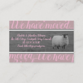 Vi har flyttat till bygdfårkortet visitkort