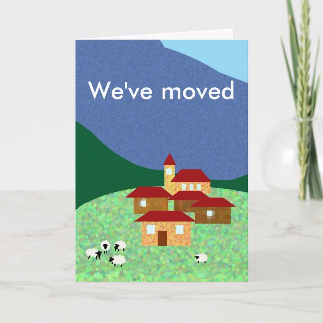 Vi har flyttat till grönare betesmarker meddelande (Framsida)