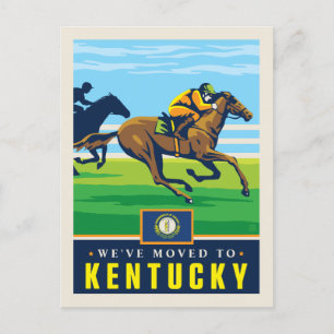 Vi har flyttat till Kentucky Inbjudan Vykort
