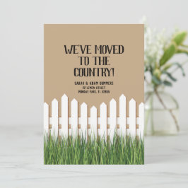 Vi har flyttat till land-stängslet inbjudningar