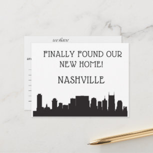 Vi Har Flyttat till Nashville Vykort