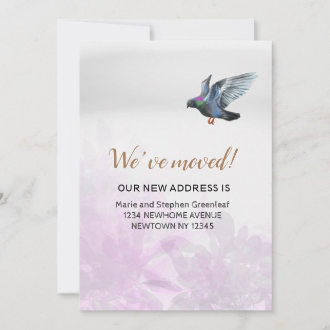 Vi har flyttat tillkännagivandet meddelande (Framsida)