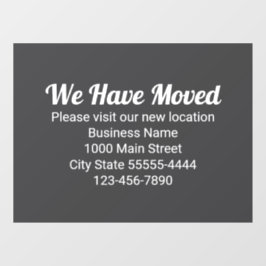 Vi Har Flyttat Vänligen Besök Vår Nya Plats Grå