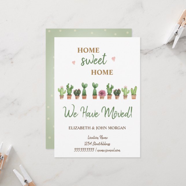 Vi har Flyttat, vattenfärgsaktualer (Fram/Back In Situ)