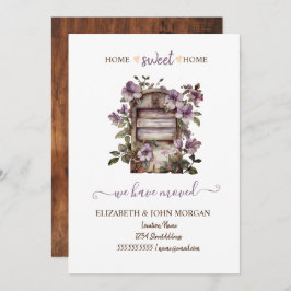 Vi har Flyttat, Vintage-postlådor, trä