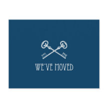 Vi har flyttat vykort