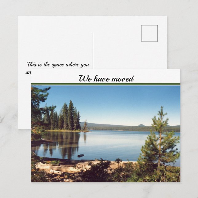 Vi har Flyttat vykort (Fram/baksida)