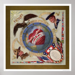 Vi har gjort världen Säker för demokrati Poster