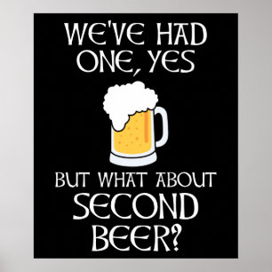 Vi har haft en, men hur är det med andra öl? poster