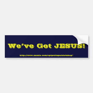 Vi har Har JESUS! Bildekal