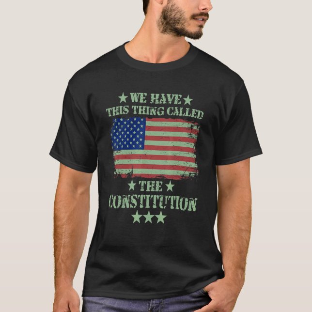 Vi har i Sak kallat konstitutionspartiet T Shirt (Framsida)